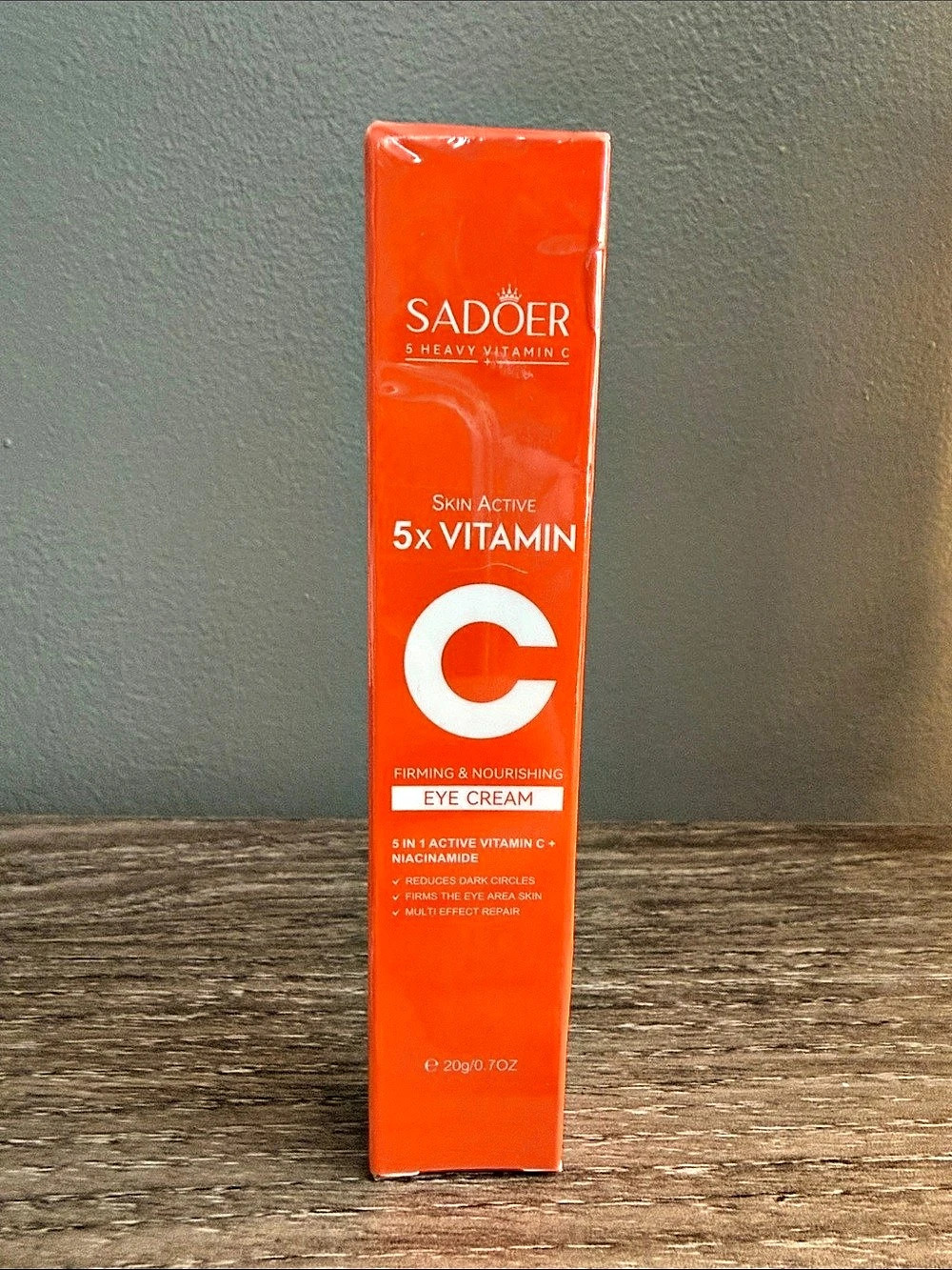 SADOER 5x Vitamin C Firming & Nourishing Eye Cream Vitamin C Eye Cream NWT